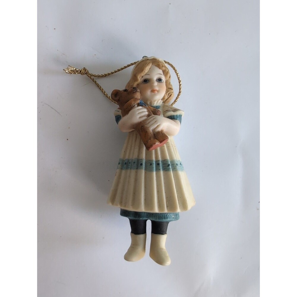 Jan Hagara Anne Limited Edition Christmas Ornament 1985-1986